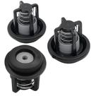 Kit 3un Válvula Dispositivo Indicativo Tanque Cheio Compatível Aspirador WAP Power Speed FW006058