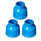 Kit 3und Adaptador de Redução PN125 Soldável BSA 75mm X 2" p/ Irrigação Durável Alta Vedação