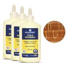 Kit 3und Cola Madeira Polyfort 250g Forte Adesão Tecido MDF Pulvitec Kit 3und Cola Madeira Polyfort 250g Forte Adesão Tecido MDF Pulvitec