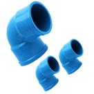 Kit 3und Curva 90 Curta Soldável BB PN125 75mm p/ Sistema Irrigação Durável Resistente