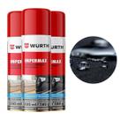 Kit 3und Impermeabilizante Tecidos Sofá Banco Roupa 300ml Wurth