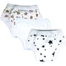 Kit 3und Treinamento Desfralde Bebê Reutilizável Safari Star