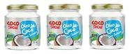 Kit 3uni Óleo de Coco sem sabor Coco Show 200ml - Copra