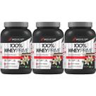 Kit 3X 100% Whey Prime Concentrado - 900g Baunilha - BodyAction