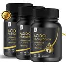 Kit 3x Ácidos Hialurônicos Com Biotina 60 Cápsulas Naturaly