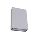 Kit 3x Arandela Blindada Efeito 2 Fachos Duplo Led 4w 3000k Branca St1238