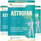 KIT 3X AstroFan Flex (Colágeno Tipo 2, Cálcio, Magnésio, VIt D3 e K2) 60 cápsulas - Flora Nativa