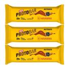 Kit 3X Barra Protobar Whey - 1 Unidade 70g Dulce de Leche Havana - Nutrata