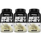 Kit 3X Best Whey - 900g Vanilla Cream - Atlhetica Nutrition