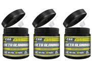 Kit 3x Beta Alanina 100% Pura 200g FNB