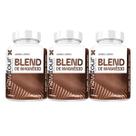 Kit 3x Blend de Magnésio de Malato Quelato Treonato 60 Caps 500mg NewFour