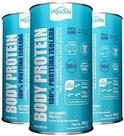 Kit 3x Body Protein Equaliv 450g Neutro. Sabor Neutro