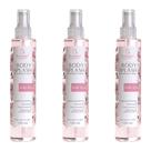 Kit 3x Body Splash Desodorante Colônia Belle Rose 130ml