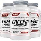 KIT 3X Cafeína + Taurina 60 cápsulas - FNB Sports