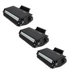 Kit 3X Cartucho Toner Brother Compatível Tn580 Tn650