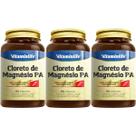 Kit 3X Cloreto de Magnésio PA - 60 Cápsulas - VitaminLife