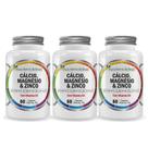 Kit 3x Cmz Cálcio, Magnésio, Zinco e D3 500mg 60 Cápsulas Flora Nativa Kit 3x Cmz Cálcio, Magnésio, Zinco e D3 500mg 60 Cápsulas Flora Nativa
