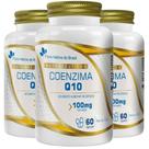 KIT 3X Coenzima Q10 100mg 60 cápsulas - Flora Nativa