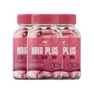 Kit 3x Colágeno + Ácido Hialurônico + Biotina - 30 Cáps- Nanovit Hair Plus