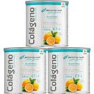 Kit 3X Colágeno Hidrolisado Nutri Science - 200g Limão com Clorofila - BodyAction
