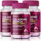Kit 3x Colágeno Hidrolisado Premium + Ácido Hialurônico - Daily Life 1200mg