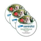 kit 3x Coleira Antipulgas Elanco Seresto Para Cães e Gatos Até 8kg