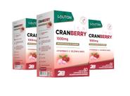 Kit 3x Cranberry com Vitaminas Selênio e Zinco 60 cápsulas Lauton Kit 3x Cranberry com Vitaminas Selênio e Zinco 60 cápsulas Lauton