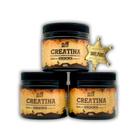 Kit 3x Creatina Monohidratada 100% Pura Old Billy 200g