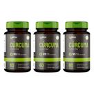 Kit 3x - Cúrcuma - 60 cápsulas - Omix
