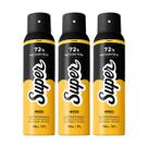 Kit 3x Desodorante Super Wood 72h Aerossol Antitranspirante 150ml Kit 3x Desodorante Super Wood 72h Aerossol Antitranspirante 150ml