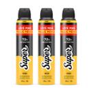 Kit 3x Desodorante Super Wood 72h Aerossol Antitranspirante 250ml Kit 3x Desodorante Super Wood 72h Aerossol Antitranspirante 250ml