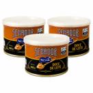 Kit 3x Doce de Leite Senador Sérvulo Tradicional Mineiro Lata 400g Total 1,2kg