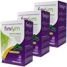 KIT 3X FiniSim ( Cromo, Ágar, Espirulina, Colina e Psyllium) 60 cápsulas - Maxinutri