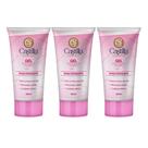 Kit 3x Gel Esfoliante Facial Rosa Mosqueta Castilla 100mL Limpeza Profunda, Antioxidante e Renovad Kit 3x Gel Esfoliante Facial Rosa Mosqueta Castilla 100mL Limpeza Profunda, Antioxidante e Renovad