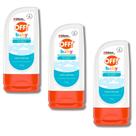 KIT 3X Gel Repelente de Insetos OFF Baby Icaridina 117G A partir 3 Meses Baby Bebê Neném Infantil