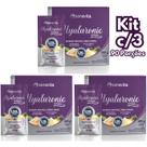 Kit 3x Hyaluronic Verisol Sanavita - Ácido Hialurônico 120mg com Colágeno Verisol (90 sachês)