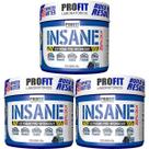Kit 3X Insane Explosion Extreme Pre-Workout - 200g Uva - ProFit Kit 3X Insane Explosion Extreme Pre-Workout - 200g Uva - ProFit