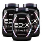 Kit 3x Iso - X Protein 900g - Xpro Nutrition
