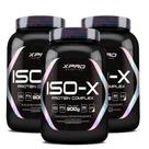 Kit 3x Iso - X Protein 900g - Xpro Nutrition