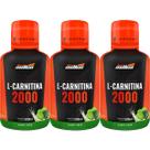 Kit 3X L-Carnitina 2000mg - 500ml Limão - New millen Kit 3X L-Carnitina 2000mg - 500ml Limão - New millen
