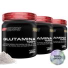 Kit 3x L-Glutamina 300g - Bodybuilders