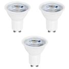 Kit 3x Lâmpada Dicróica LED MR16 GU10 6,5W 6000K Bivolt
