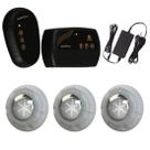 Kit 3x LED RGB 9W ABS Piscina + Comando Wifi Alexa Luxpool
