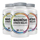 Kit 3x Magnésio Citrato Malato 60 Cápsulas Flora Nativa do Brasil