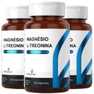 KIT 3X Magnésio L-Treonina (Treonato) Ultra Concentrado 60 cápsulas - Natulha