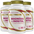 KIT 3X Magnésio + Mio-Inositol 60 cápsulas - Flora Nativa KIT 3X Magnésio + Mio-Inositol 60 cápsulas - Flora Nativa