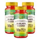 Kit 3x Magnésio Quelato 350mg 3x60 cápsulas Unilife