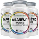 KIT 3X Magnésio Taurato 60 cápsulas - Flora Nativa KIT 3X Magnésio Taurato 60 cápsulas - Flora Nativa