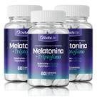 Kit 3x Mela tonina Premium DailyLife 60 Comprimidos 1000mg Com Triptofano