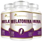 KIT 3X Melatonina 120 cápsulas - Flora Nativa